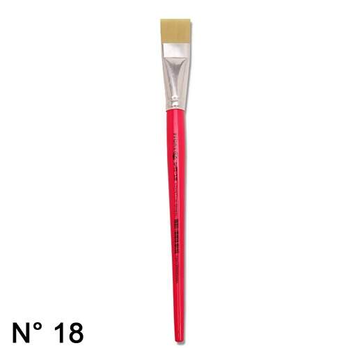Pincel Tigre REF. 843 Chato Sintético