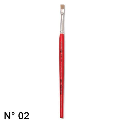 Pincel Tigre REF. 843 Chato Sintético