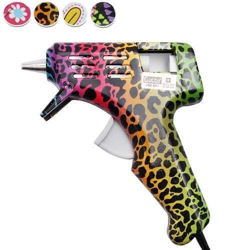 Pistola Para Cola Quente Fantasia Make+ 10W Pequena Bivolt