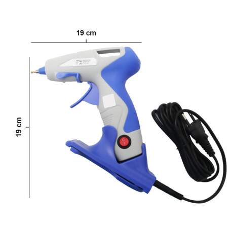 Pistola Para Cola Quente Premium Bico Fino 55W Bivolt