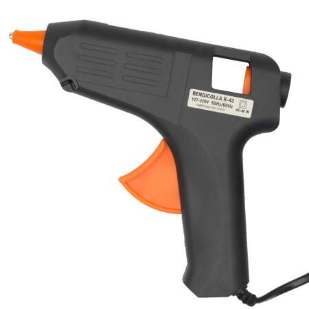 Pistola de Cola Quente Rendicolla HF-042 40W Preta 110/220W