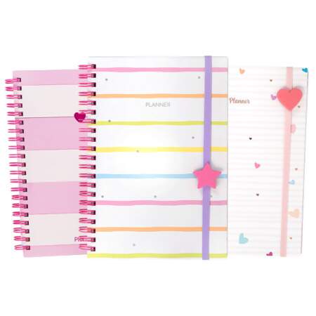 Planner Capa Dura BRW 130x188mm 80 Fls FL