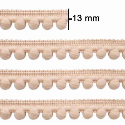 Fita Grelot Pompom São José Ref.7875 13mm 20mts
