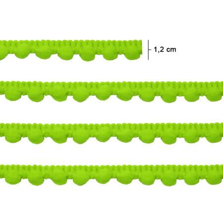Pompom Arte Punto PO001-012 1,2cm com 10mts