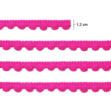 Pompom Arte Punto PO001-012 1,2cm com 10mts