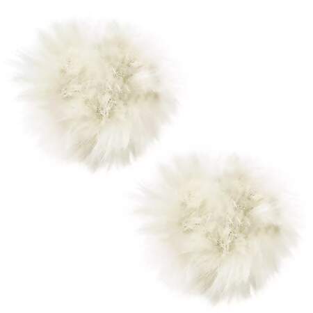 Pompom de Pelúcia com Alça Britânnia 4431-7 45mm 02 Und FL