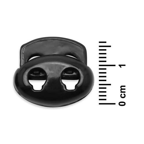 Ponteira Para Cordão Ref.6109 Pequena Focinho de Porco com 25 Und