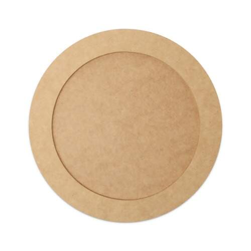 Porta Maternidade de MDF Redondo M Ref.351 33,5cm