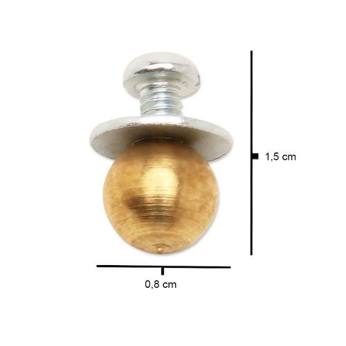 Puxador Esfera A70-07 0,8cm
