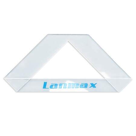 Régua Fio de Cabelo Acrílica Lanmax