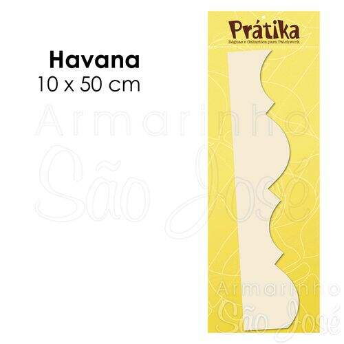 Régua Para Barrados Prátika Happy Quilter