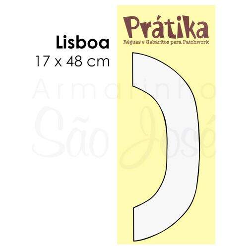 Régua Para Barrados Prátika Happy Quilter FL