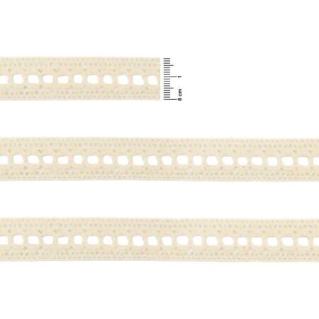 Renda de Algodão Arte Punto RA005 1,8cm 084 Cru 10mts