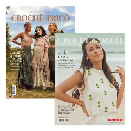 Revista Circulo Moda Crochê e Tricô