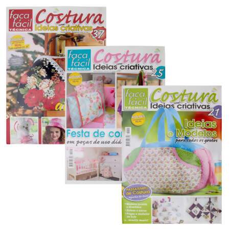 Revista de Costura com Ideias Criativas FL