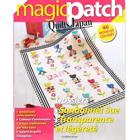 Revista Magic Patch Quilts Japan N.21 Sunbonnet Sue