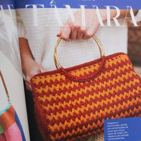 Revista Moda Crochê Bolsas 02 Circulo 