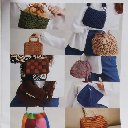 Revista Moda Crochê Bolsas 02 Circulo 