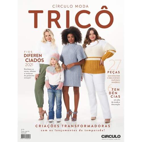 Revista Moda Tricô Circulo Diferenciados 2021