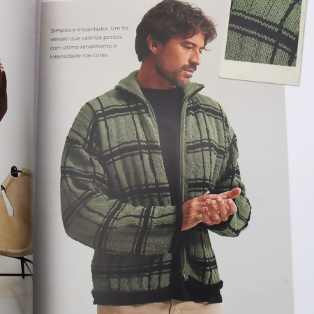 Revista Moda Tricô e Crochê Circulo Fios Diferenciados 2026