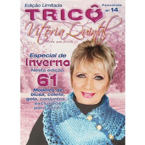 revista tricô vitória quintal nº 14 i armarinho são josé