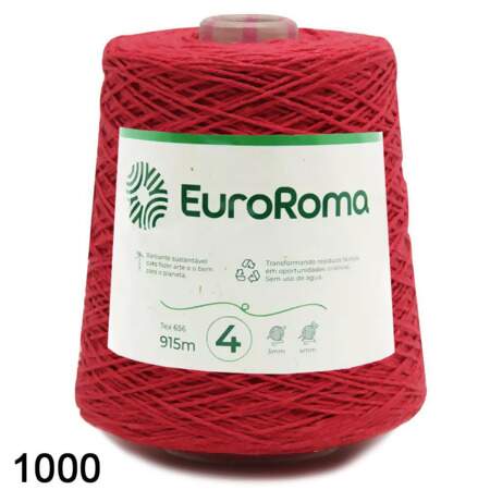 Barbante EuroRoma Colorido N.4 600g