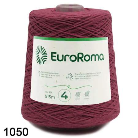Barbante EuroRoma Colorido N.4 600g