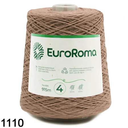 Barbante EuroRoma Colorido N.4 600g
