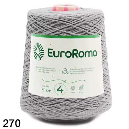 Barbante EuroRoma Colorido N.4 600g