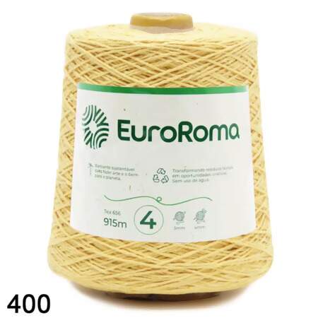Barbante EuroRoma Colorido N.4 600g