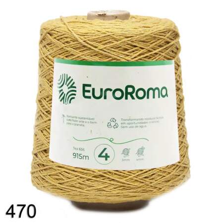 Barbante EuroRoma Colorido N.4 600g