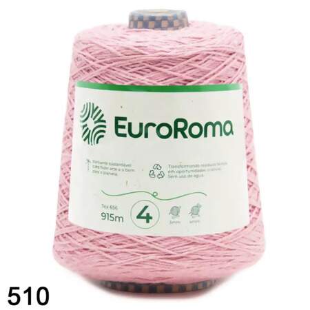 Barbante EuroRoma Colorido N.4 600g