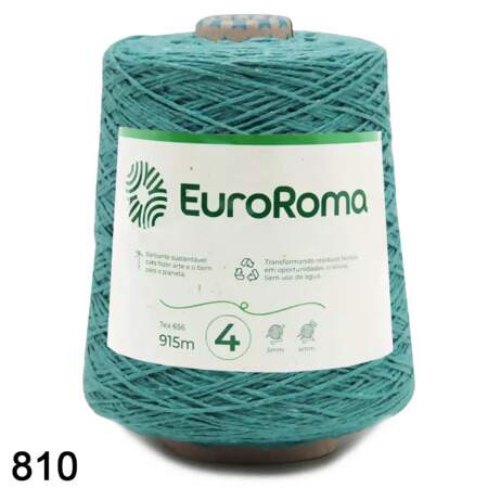 Barbante EuroRoma Colorido N.4 600g