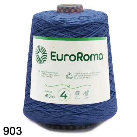 Barbante EuroRoma Colorido N.4 600g