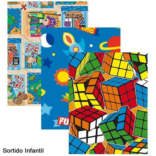 Saco para Embalagem Cromus 45x59cm Sortido Infantil Ref.99003135 - 25 unidades