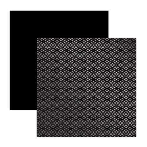Papel P/Scrapbook Metalizado Toke e Crie 30,5x30,5cm 1 unidade FL