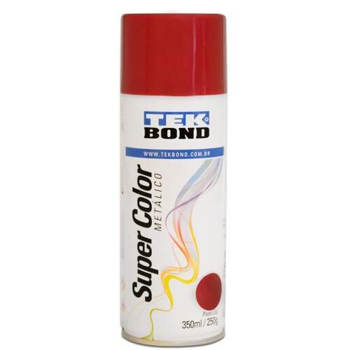 Tinta Spray Metálica Super Color Uso Geral 350ml - Tekbond