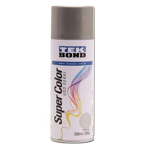 Tinta Spray Brilhante Super Color Uso Geral 350ml - Tekbond