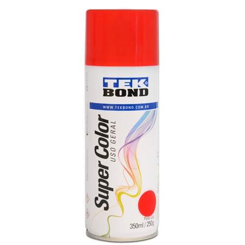 Tinta Spray Super Color Uso Geral 350ml - Tekbond