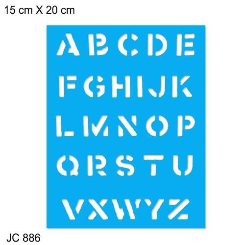 Stencil Jóia 15x20 JC - 1 unidade