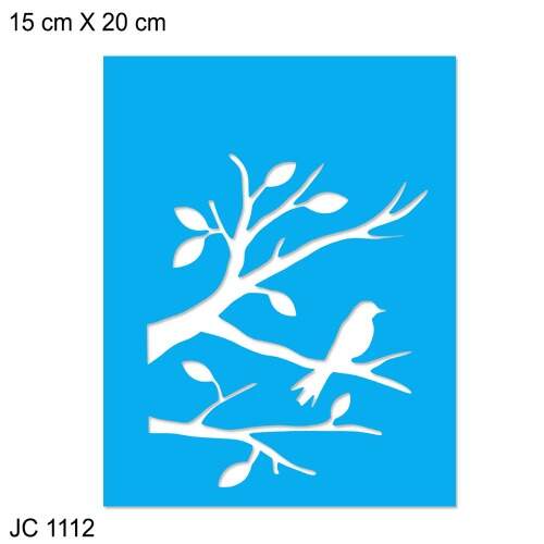 Stencil Jóia 15x20 JC - 1 unidade