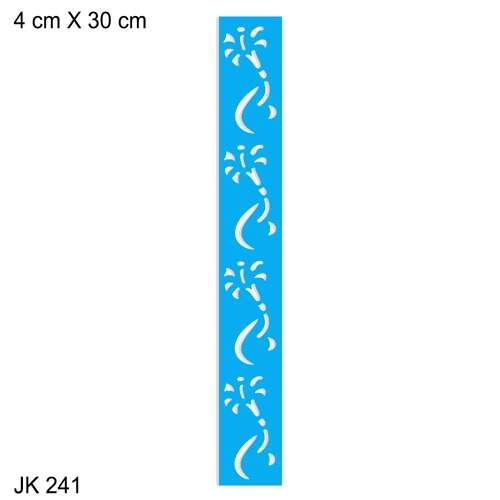 Stencil Jóia 4x30 JK - 1 unidade