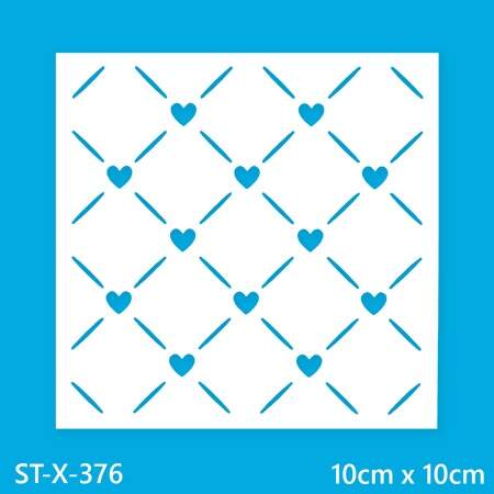 Stencil Litoarte ST-X 10x10cm