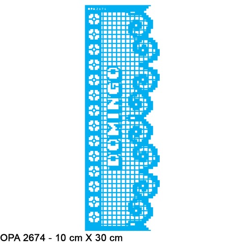 Stencil Opa 10 x 30cm