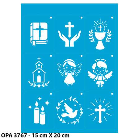 Stencil Opa 15 x 20cm