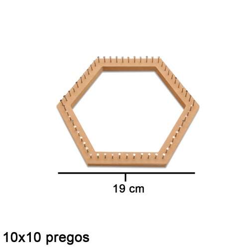 Tear Hexagonal de Pregos 