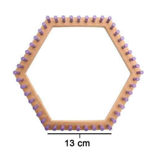 Tear Hexagonal Sextavado com Pinos Plásticos