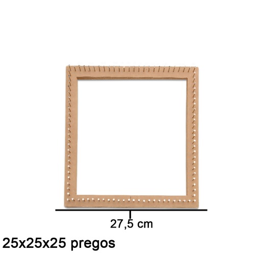 Tear Quadrado de Pregos 