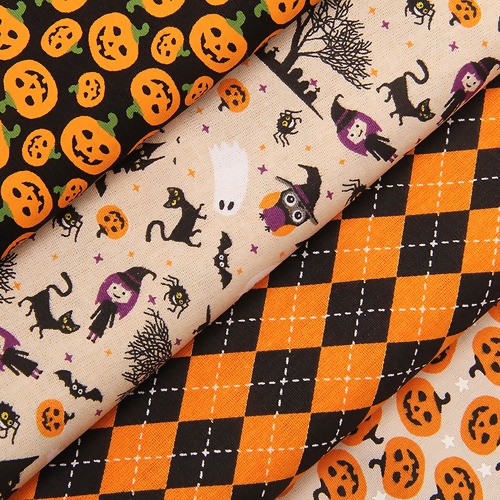 Tecido Patchwork Círculo Coleção Halloween  Armarinho São 