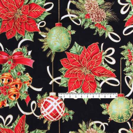 Tecido Patchwork Circulo Natal 438480 2650 Mix Natal 0,48x1,50mts